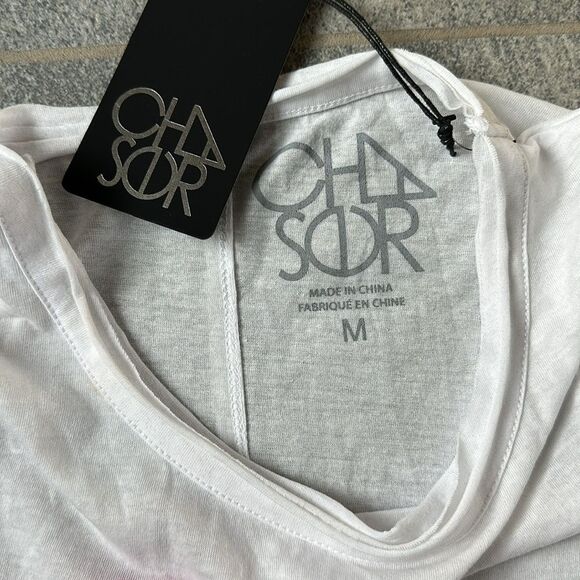 NWT Chaser “Love” Long Sleeve Tee Breast Cancer Awareness Pink Ribbon Graphic M - Picture 6 of 13